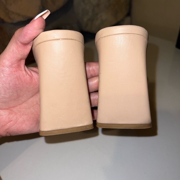 OPEN EDIT Sheena Sandal In Beige size 8.5 - Picture 4 of 8